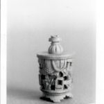  Bone or Ivory piece 1" high Photo by Marcia deVoe 1981