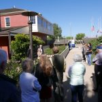 Ribbon Cutting ceremony during re-opening of Cooper Molera Adobe Complex in September 2018 © The National Trust for Historic Preservation
