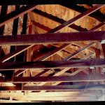 Beams of the ceiling- 1987 Charles M Bancroft